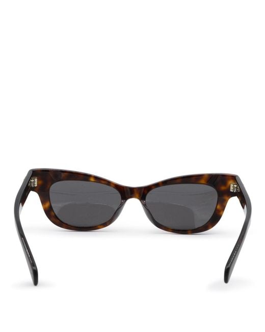 Céline White Triomphe 19 Sunglasses