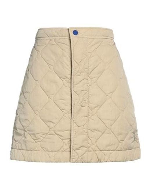 Burberry Natural Mini Skirts