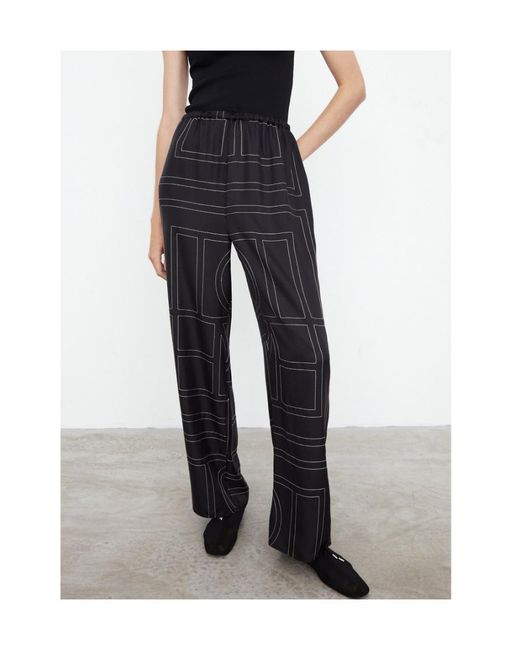 Totême Black Silk Pyjamas
