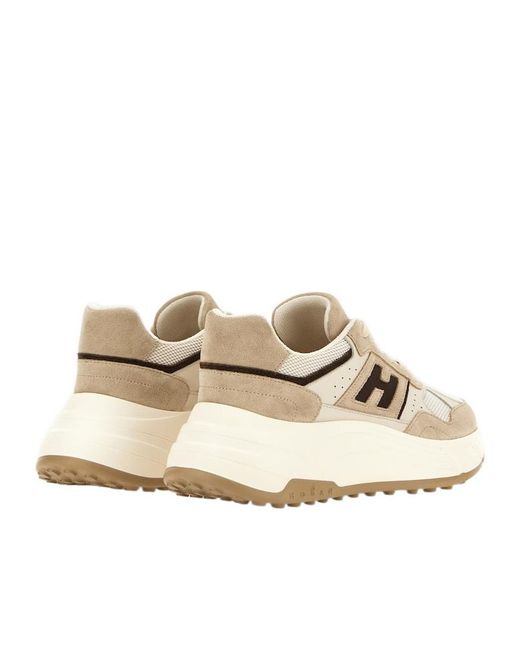 Hogan Natural Hi-Fi Lace-Up Sneakers