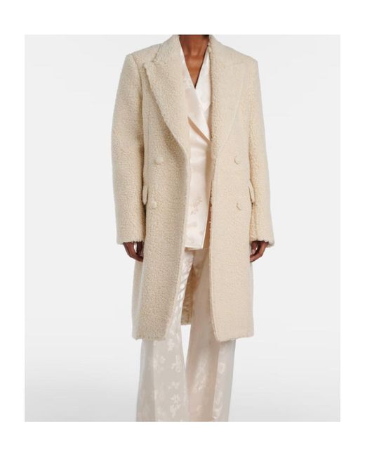 Gabriela Hearst Natural Long-Sleeved Coat