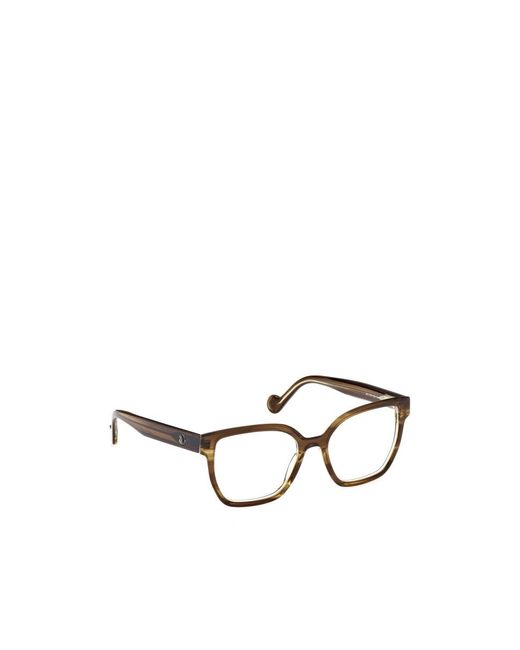Moncler Brown Logo Flat Mirror