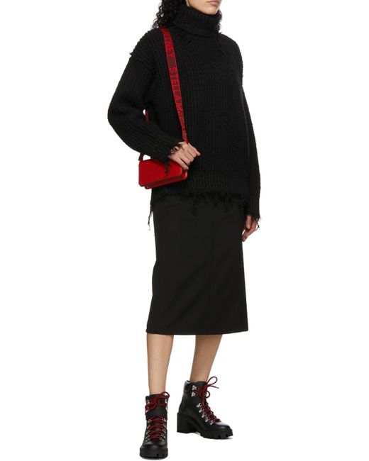 Moncler Black Knitted Pullover
