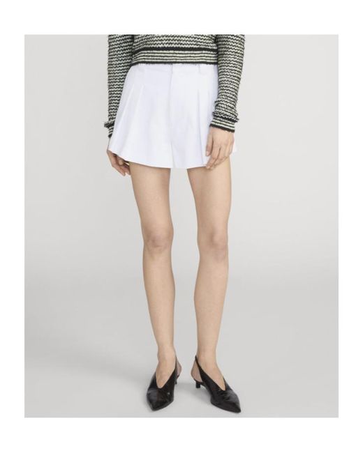 FRAME White The Structural Shorts