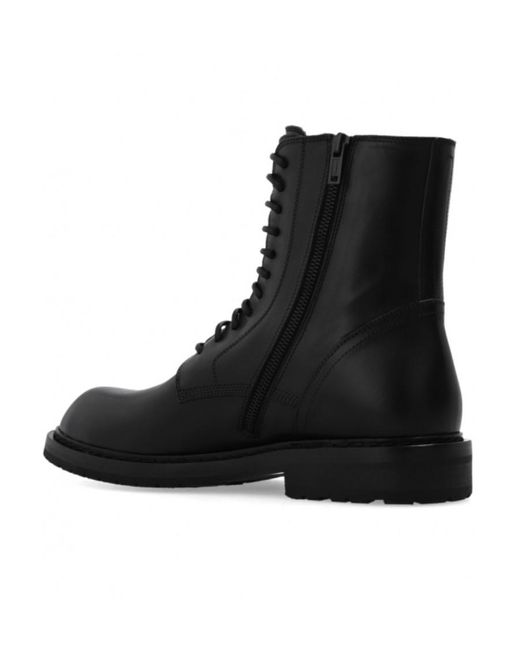 Ann Demeulemeester Black Danny Ankle Boots for men