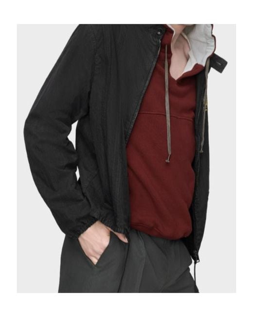 Maison Margiela Black Vintage-Style Sportswear Jacket for men