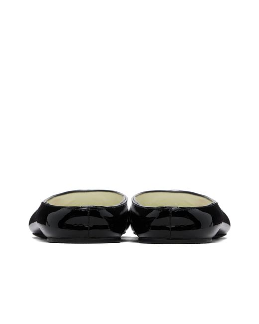 Tory Burch Black Reva Backless Ballerina Flats