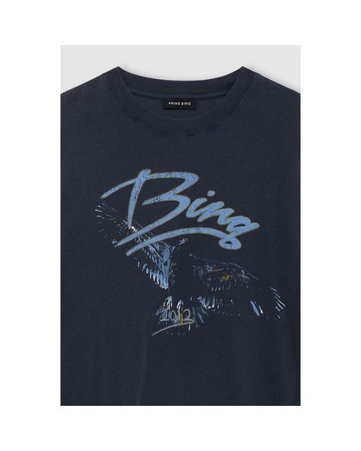 Anine Bing Blue T-Shirt