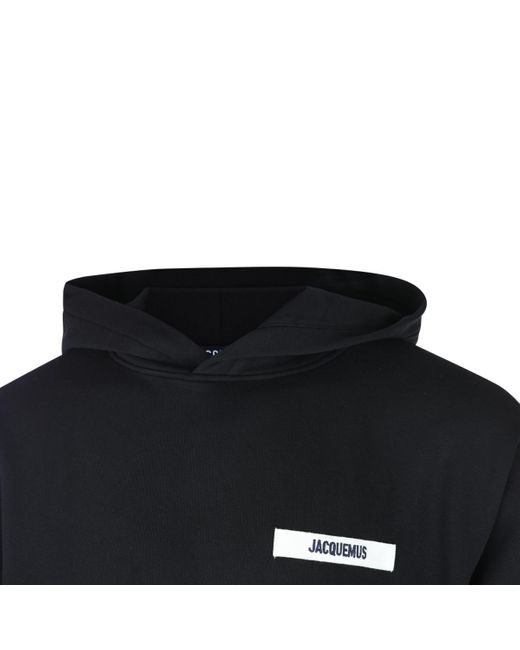 Jacquemus Blue Long-Sleeved Sweatshirt for men
