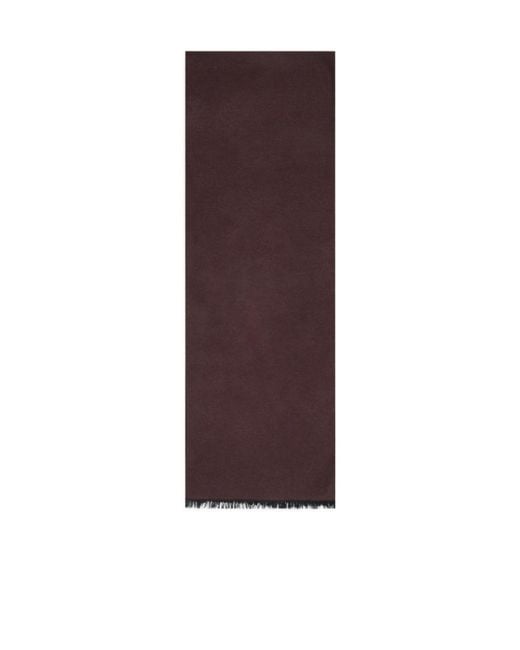 Emporio Armani Brown Rectangular Scarf for men