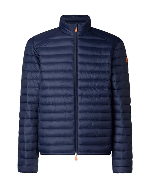 Save The Duck Blue Alexander Puffer Jacket for men