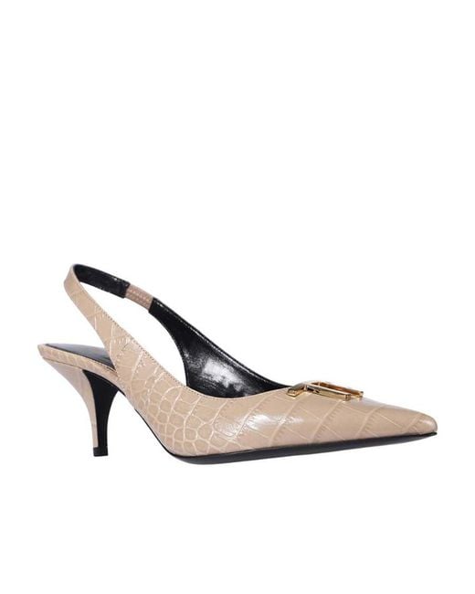 Tom Ford White Logo High Heels