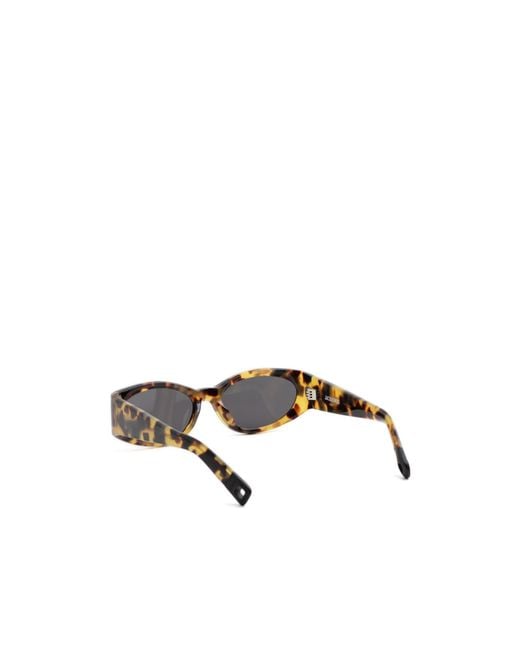 Jacquemus White Oval Frame Sunglasses for men