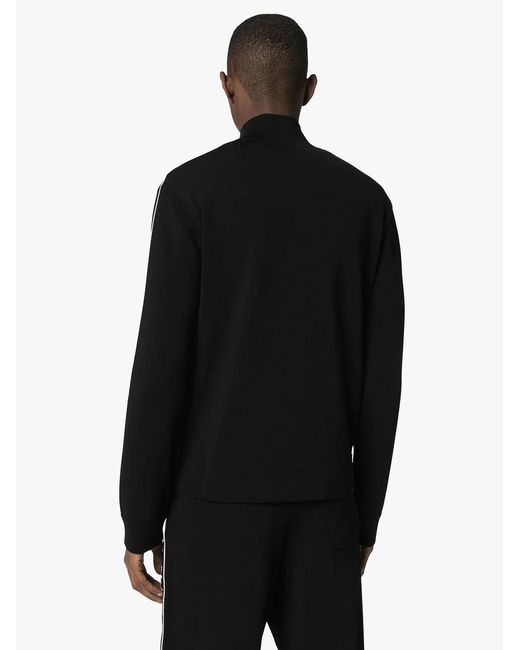 Valentino Black Zip-Up Sweatshirt for men