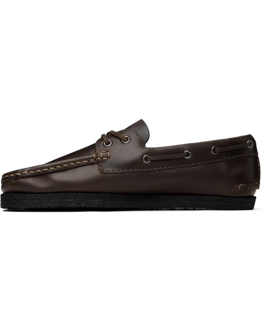 Clarks Black Godney Boat Shoes for men