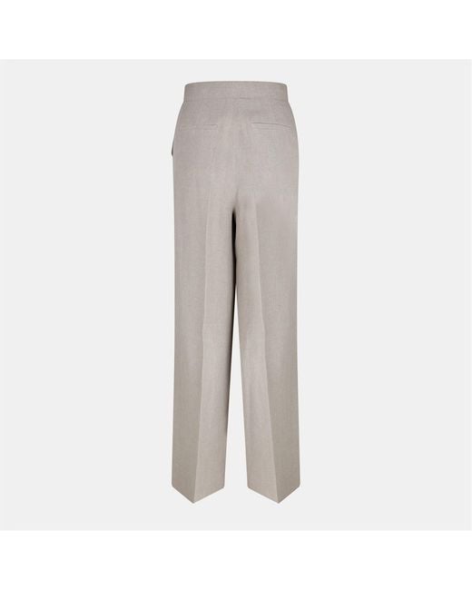 Max Mara Gray Sequoia Trouser