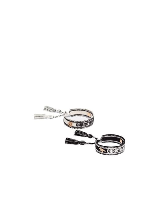Dior White Christian Bracelet Set