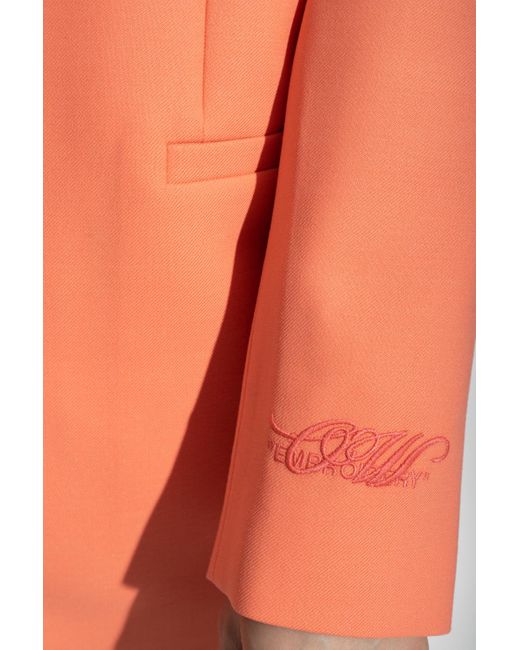 Off-White c/o Virgil Abloh Orange Wo Blend Tomboy Jacket