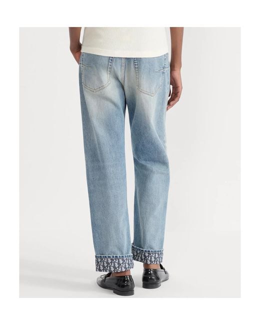 Dior Blue Regular-Fit Jeans