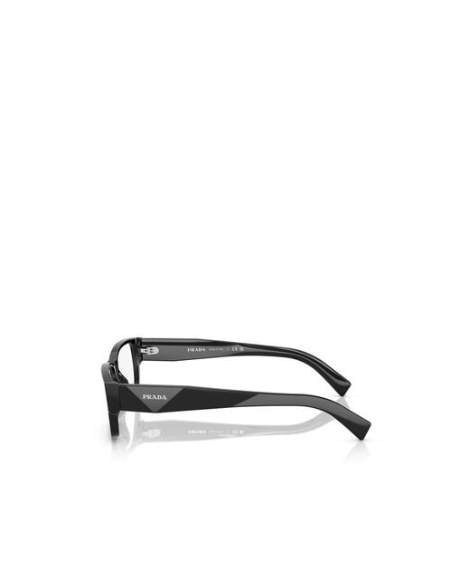 Prada White Eyewear Rectangular Frame Glasses for men