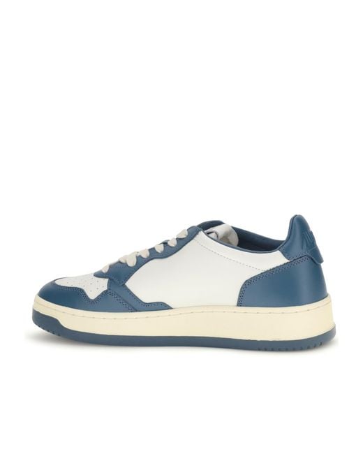 Autry Blue Lace-Up Sneakers for men
