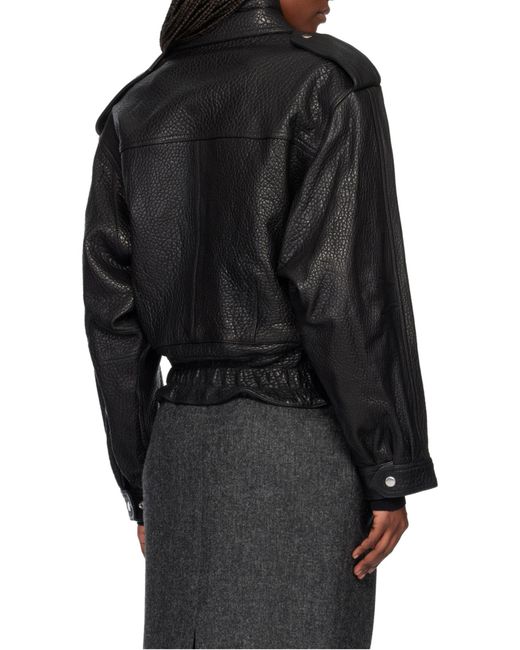 Isabel Marant Black Aneli Cropped Jacket