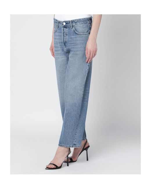 Haikure Blue Belt Loop Jeans