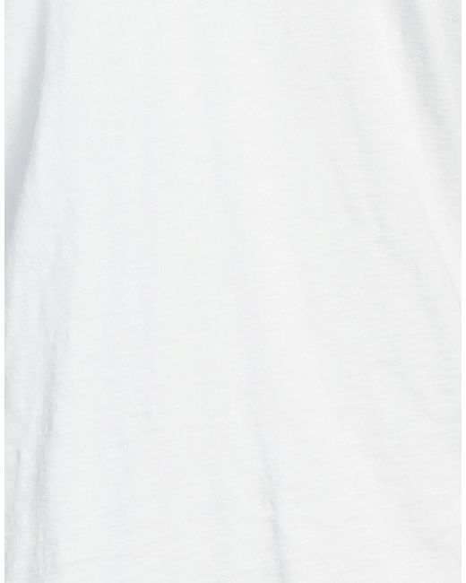 Rag & Bone White Solid Color T-Shirt