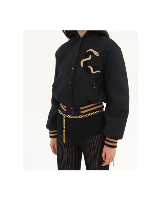 Chloé Black Long-Sleeved Casual Jacket