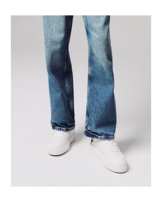 Christian Louboutin White Astroloubi Fun Strass Low-Top Sneakers for men