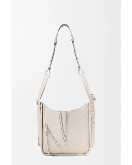 Loewe Natural Hammock Flip Medium Shoulder Bag