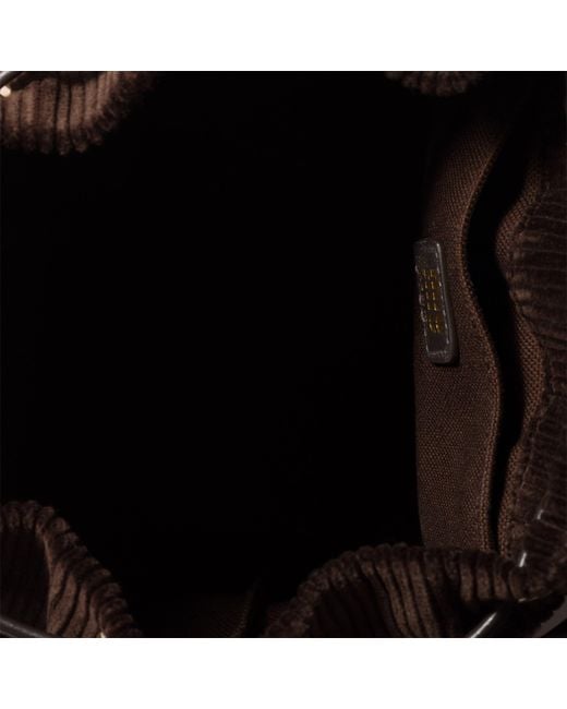Miu Miu Black Corduroy Backpack