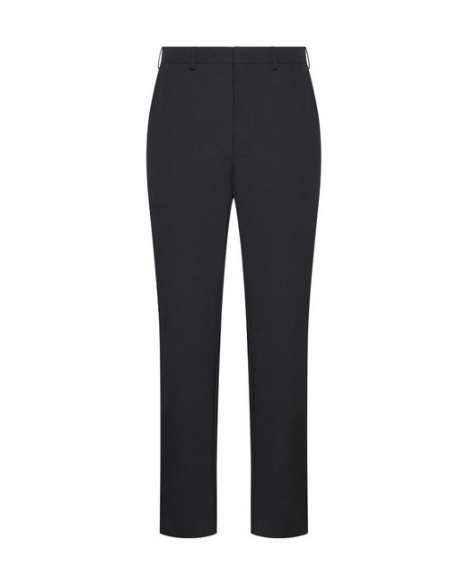 Prada Blue Straight Casual Pants for men