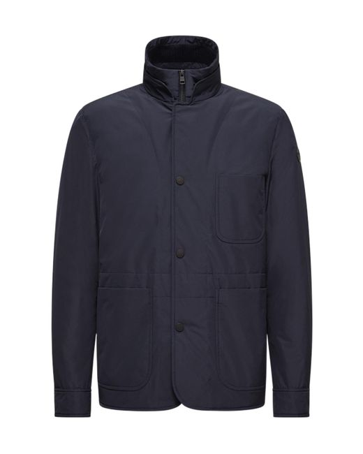 Moncler Blue Brieuc Water-Repellent Jacket for men