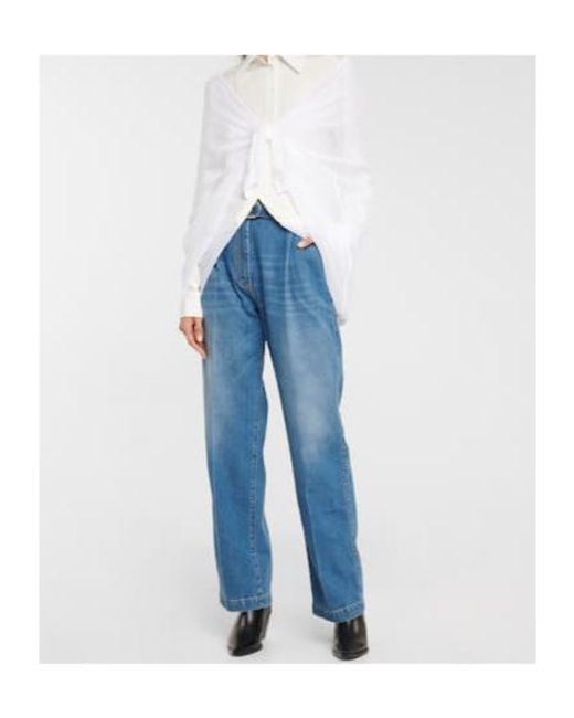 Peter Do White Crewneck Knit Tank Top