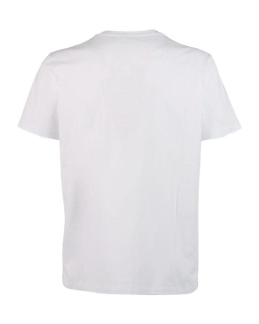 Dondup White Logo T-Shirt for men
