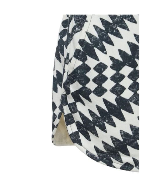Isabel Marant Multicolor Printed Casual Shorts