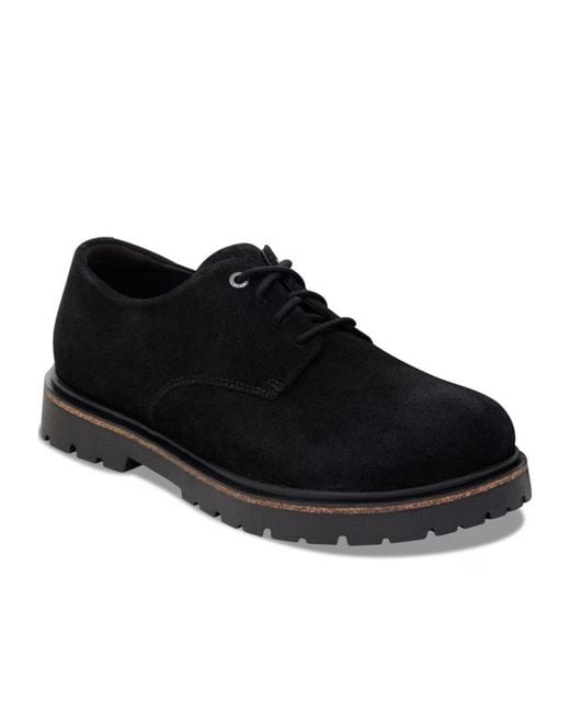 Birkenstock Black Highwood Derby Shoes for men