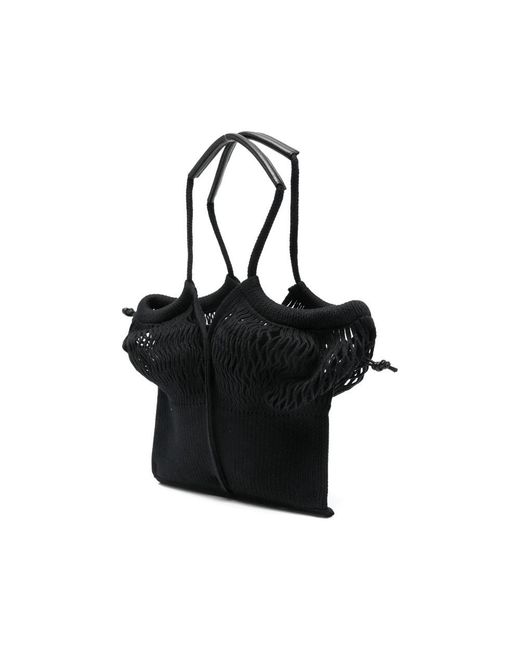 Hereu Black Double-Handled Handbag