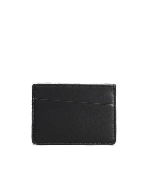 Maison Margiela Black Leather Cardholder for men