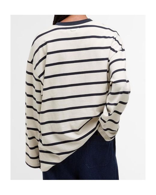 Barbour White B.Li Maeve Top