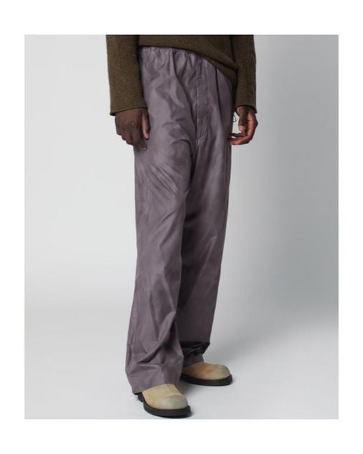 MM6 by Maison Margiela Gray Elastic Waist Casual Pants for men
