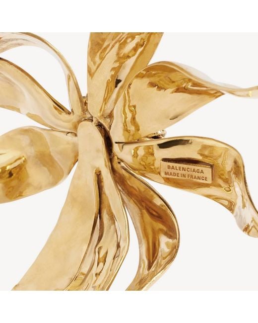 Balenciaga Metallic Bloom Cuff