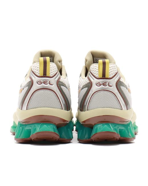 Asics Green Gel-Quantum Kinetic Lace-Up Sneakers