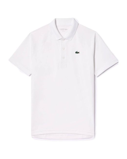 Lacoste White Polo Shirt for men