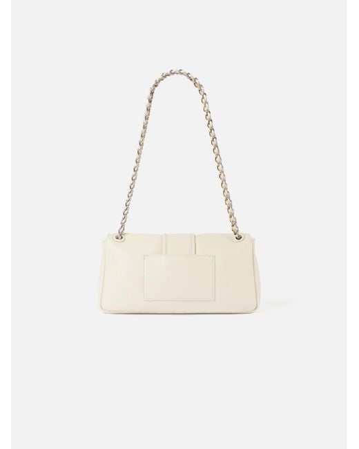 Jacquemus White Le Bambino Chain Shoulder Bag