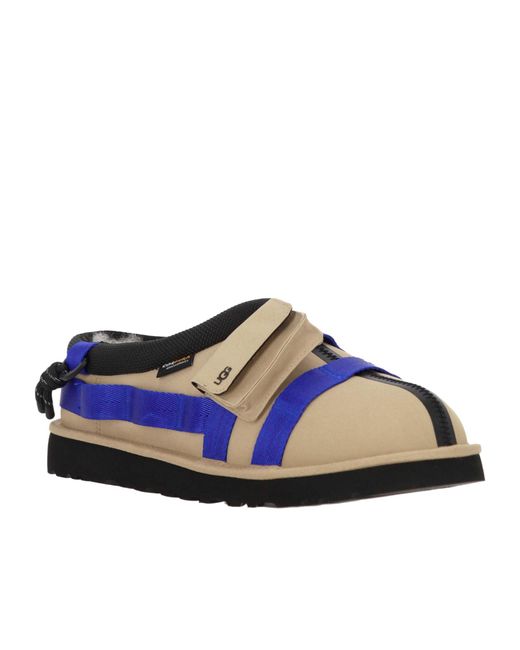 Ugg Blue Color-Blocked Mules for men