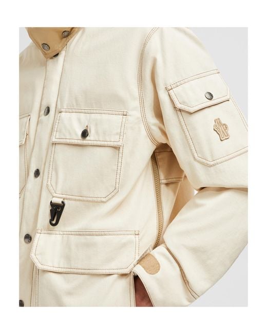 Moncler Natural Grenoble Kelpius Down Field Jacket for men