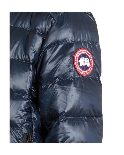 Canada Goose Blue Crofton Padded Down Jacket for men