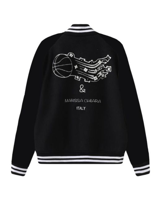 Marissa Chiara Black Long Sleeve Jacket